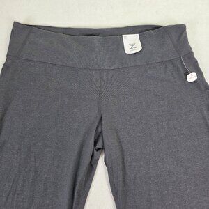 Xersion 3X Bootcut Performance Leggings Dark Heather Gray NWT